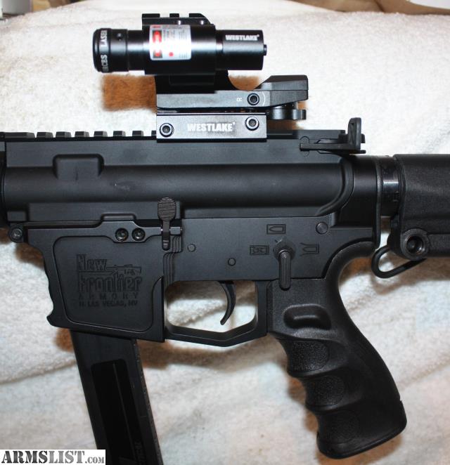 AR9 Carbine, Glock Receiver, 9mm, 16″ Barrel, 1-10 Twist,