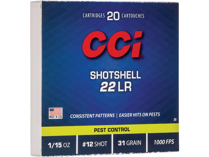 CCI Shotshell 22LR Ammo 31 Grain Lead Shot – Best Price