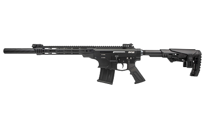 Derya DY12 12 Gauge 20-inch Semi-Auto Shotgun, Black