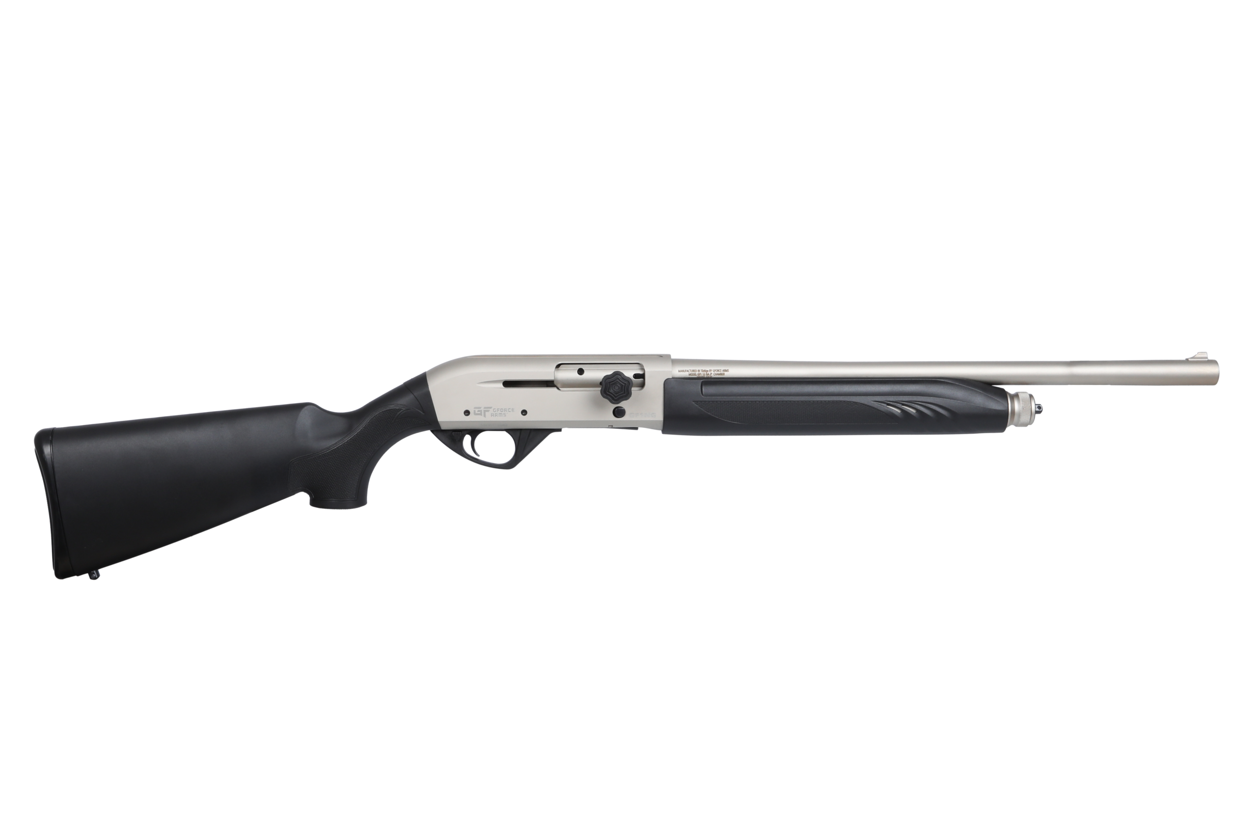 GForce Arms GF1 12 Gauge Semi-Auto, 18.5 inch Nickel