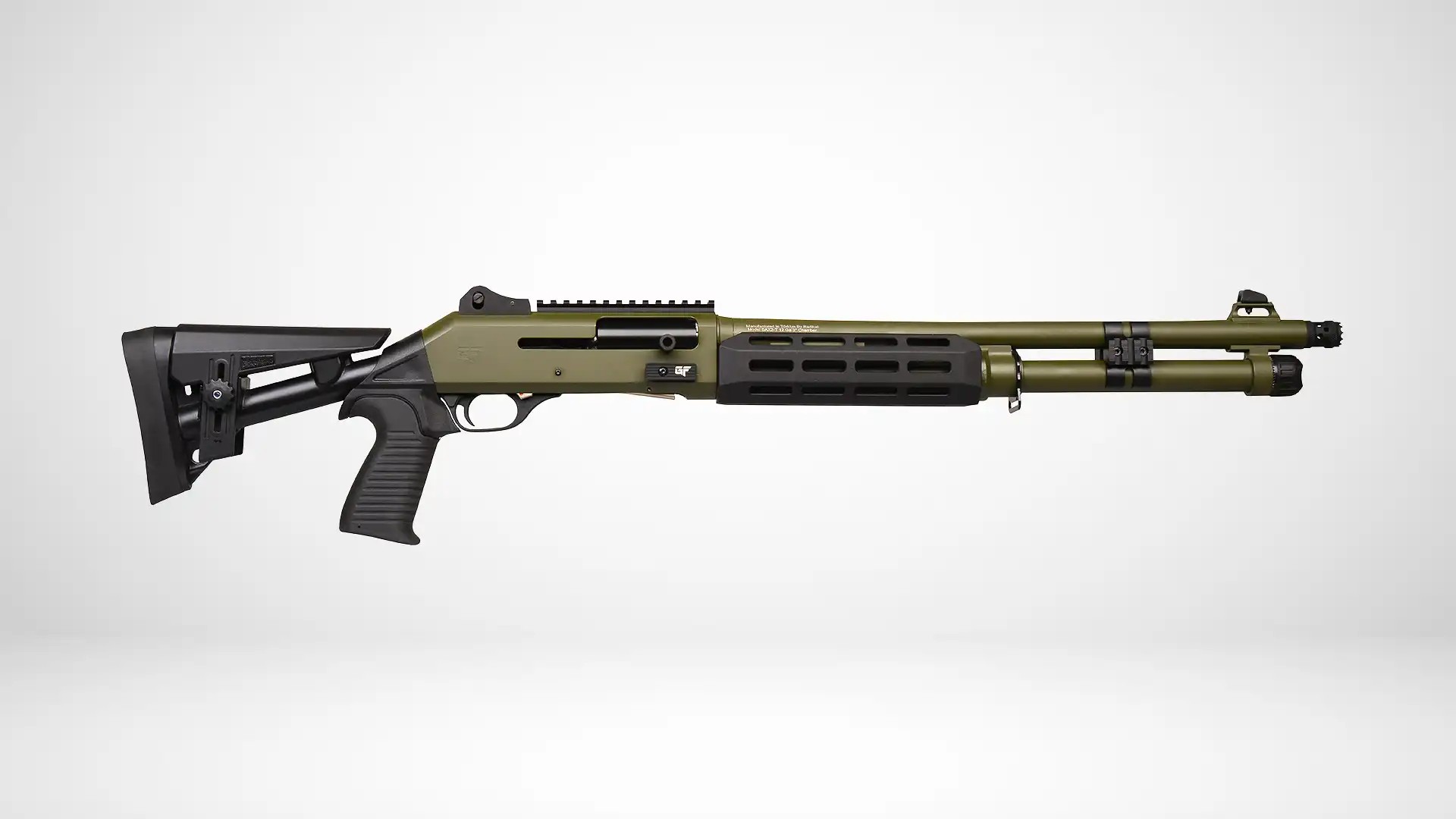 GForce Arms GF4 12ga 18.5in ODG/BLK 5+1 M-LOK