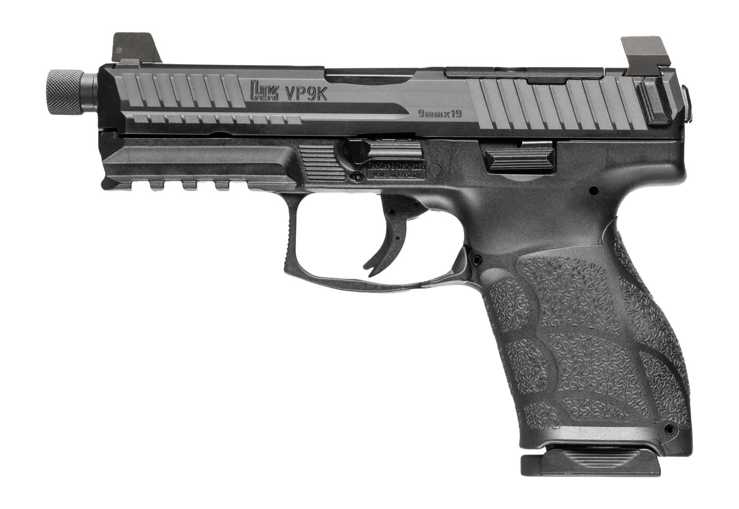 HK VP9A1 K Tactical 9mm 4.7” Threaded 2x15rd