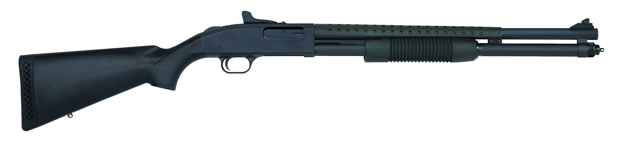 Mossberg 590 Persuader 12ga 20in Heat Shield Ghost Ring