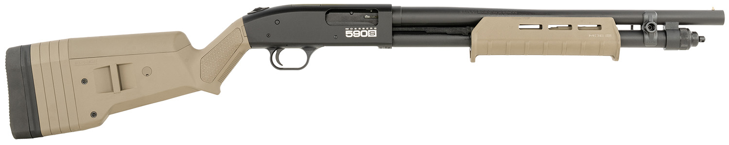 Mossberg 590S Compact 12 Gauge Pump 18.5 inch Synthetic